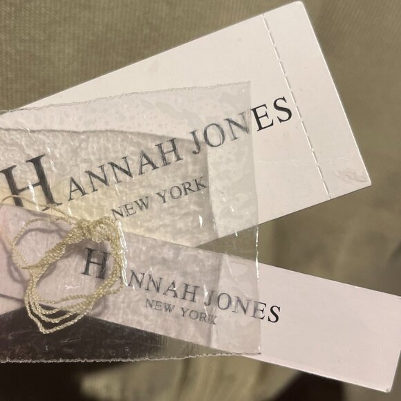 Hannah Jones New York 60'S Cropped Green Knit Top with Wood Accents - Picture 8 of 10